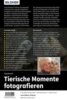 Brandt Tanja: Tierische Momente fotografieren, Buch