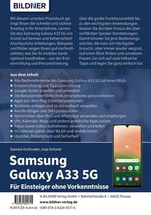 Anja Schmid: Samsung Galaxy A33 5G - Für Einsteiger ohne Vorkenntnisse, Buch