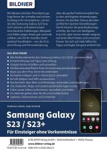 Anja Schmid: Samsung Galaxy S23 - alle Modelle - Für Einsteiger ohne Vorkenntnisse, Buch