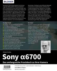 Michael Gradias: Sony alpha 6700, Buch
