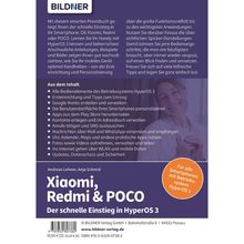 Titel: „Xiaomi, Redmi & POCO - Der schnelle Einstieg in HyperOS 3“. Oben links befindet sich das BILDNER-Logo.