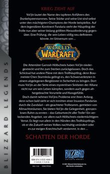 Michael A. Stackpole: World of Warcraft: Vol'jin - Schatten der Horde, Buch