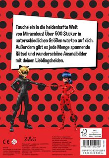 Miraculous: Superstarker Sticker- und Rätselspaß, Buch