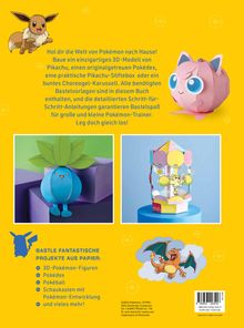 Matthew Reinhart: Pokémon: Das große Pokémon-Bastelbuch - Die schönsten Bastelideen aus Papier, Buch