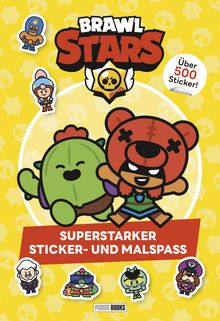 Brawl Stars: Superstarker Sticker- und Malspaß, Buch