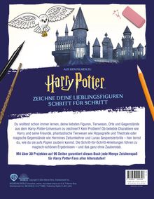 Isa Gouache: Aus den Filmen zu Harry Potter: Zeichne deine Lieblingsfiguren Schritt für Schritt, Buch
