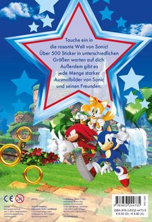 Panini: Sonic The Hedgehog: Superstarker Sticker - und Malspaß, Buch