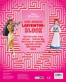 Disney Prinzessin: Mein großer Labyrinthe-Block, Buch