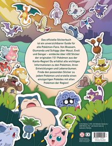 Panini: Pokémon: Das offizielle Stickerbuch Kanto-Region - Die ersten 151, Buch