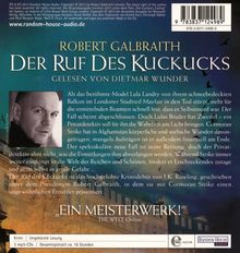 Robert Galbraith: Der Ruf des Kuckucks, 3 MP3-CDs