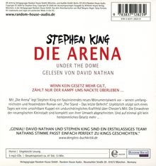 Stephen King: Die Arena, 5 LPs