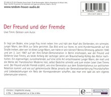 Uwe Timm: Der Freund und der Fremde, 4 CDs