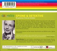 Spione &amp; Detektive - Die geheimen Tricks der Ermittler, CD