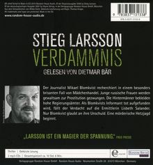 Stieg Larsson: Verdammnis, MP3-CD
