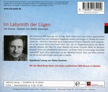 Ute Krause: Im Labyrinth der Lügen, 4 CDs