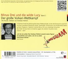 Ute Krause: Minus Drei und die wilde Lucy - Der große Vulkan-Wettkampf, CD