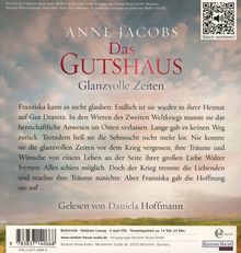 Anne Jacobs: Das Gutshaus - Glanzvolle Zeiten, 2 LPs