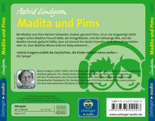 Astrid Lindgren - Madita und Pim, CD