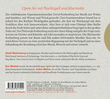 David Rothenberg: Stadt der Nachtigallen, CD