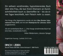 Han Kang: Die Vegetarierin, 5 CDs