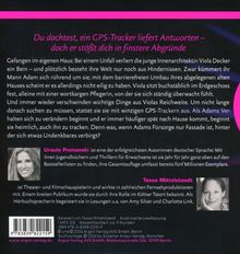 "Du dachtest, ein GPS-Tracker liefert Antworten – doch er stößt dich in finstere Abgründe." Text über einen Unfall.