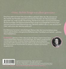 „Haus, du bist Zeuge von allem gewesen.“ Beschreibung eines Romans von Eva Menasse. Enthält eine kurze Biografie.