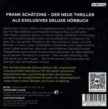 Frank Schätzing: Die Tyrannei des Schmetterlings, 20 CDs