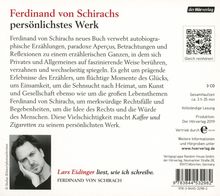 Ferdinand von Schirach: Kaffee und Zigaretten, 3 CDs