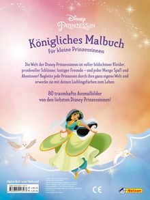 Disney Prinzessin: Königliches Malbuch für kleine Prinzessin, Buch