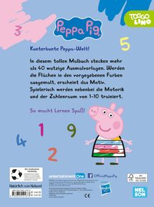 Peppa Pig: Peppa: Malen nach Zahlen, Buch