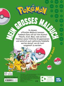 Pokémon Activity-Buch: Mein großes Malbuch, Buch