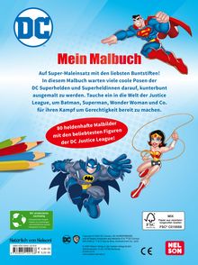 DC Superhelden: Mein Malbuch, Buch