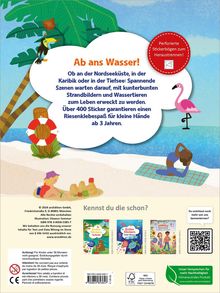 Erstes Stickern - Am Meer, Buch