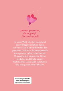 Kleine Bibliothek der positiven Gefühle: Die kleine Bibliothek der positiven Gefühle: Selbstliebe, Buch