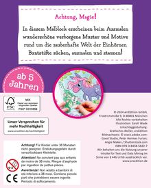 Zauberbilder Minis - Einhörner, Buch