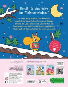 Mein Diamant-Stickerheft - Wintertraum, Buch