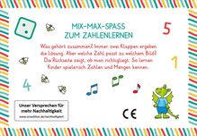 Lernraupe - Mix-Max Erste Zahlen, Buch