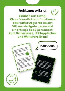 Achtung: witzig! Einfach nur lustig! Ob auf dem Schulhof, zu Hause oder unterwegs: Mit diesen Witzen sind gute Laune und...