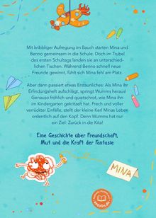 Mit kribbliger Aufregung im Bauch starten Mina und Benno gemeinsam in die Schule... Eine Geschichte über Freundschaft.
