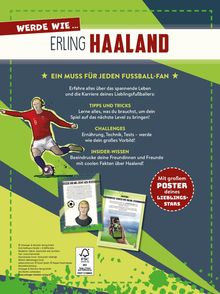 Jonas Kozinowski: Werde wie ... Erling Haaland | Mit Poster, Buch