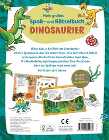 Alina Durinic: Mein großes Spaß- und Rätselbuch Dinosaurier, Buch