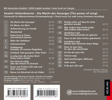 Anselm Hüttenbrenner (1794-1868): Chorwerke für Männerstimmen "Die Macht des Gesanges", CD