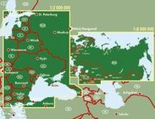 Russland GUS 1 : 2 000 000 / 1 : 8 000 000, Karten