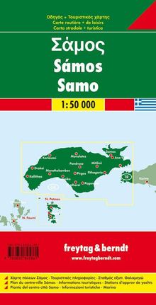 Samos 1 : 50 000, Karten