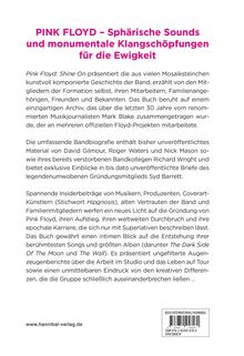 "PINK FLOYD – Sphärische Sounds und monumentale Klangschöpfungen für die Ewigkeit" beschreibt ein Buch über die Band.