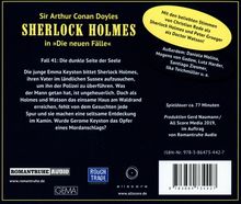 Sherlock Holmes - Die neuen Fälle 41. Die dunkle Seite der Seele, CD
