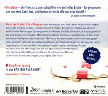 Eckart von Hirschhausen: Wohin geht die Liebe, wenn sie durch den Magen durch ist?, CD