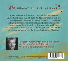 Oliver Scherz: Ben. Schule, Schildkröten und weitere Abenteuer, CD