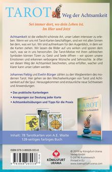 Johannes Fiebig: Fiebig, J: Tarot. Weg der Achtsamkeit, Buch