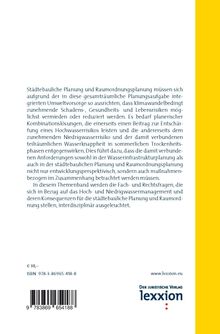 Hoch- und Niedrigwassermanagement und deren Konsequenzen für die städtebauliche Planung und Raumordnung, Buch